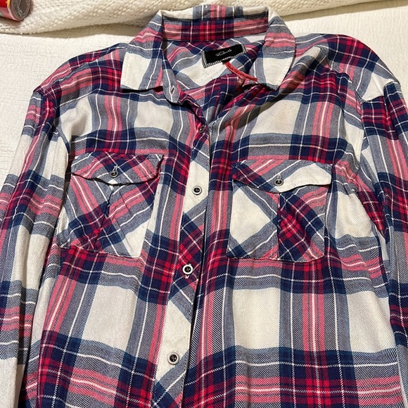 Rails for Free People button down plaid shirt - Picture 5 of 10